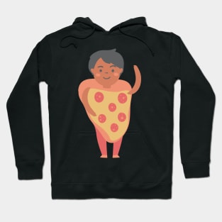 Cute Kid in pizza costume Hoodie